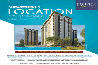 Construction in full swing at Pacifica Hillcrest in Gachibowli, Hyderabad